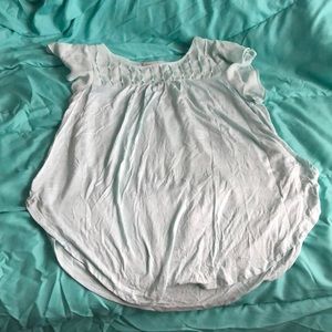 Light Blue, Flowy Tunic Top!